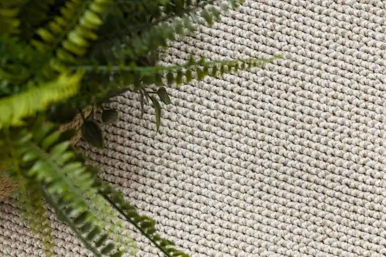 RugsX Casablanca Loom Round Boho Rug in Yellow and Beige, Diameter: 80 cm