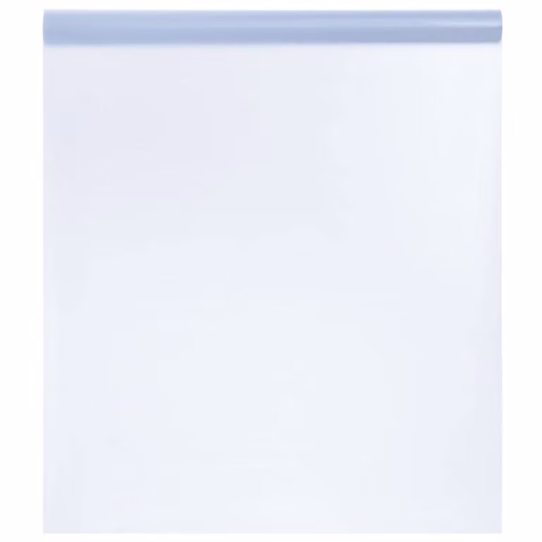 Berkfield Home Static Frosted Transparent Grey Window Film, W: 60 cm, L: 500 cm