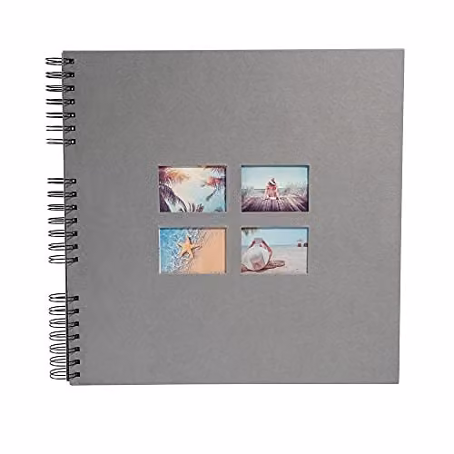 Exacompta Milano Spiral Photo Album, 60 Pages, W: 22.5 cm, H: 32.5 cm