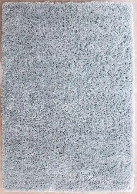 Kukoon Soft Fluffy Thick Pile Shaggy Area Rug in Duck Egg Blue, W: 60 cm, L: 110 cm