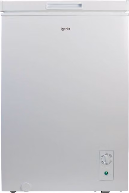 Igenix Freestanding 99L Chest Freezer in White – 1