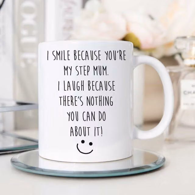 60 Second Makeover White Ceramic Step Mum Mug