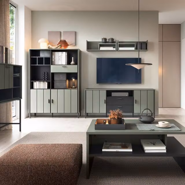 Furniture To Go Arundel Sideboard in Green with Soft Close Drawers