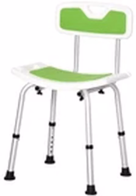 EONLION Adjustable Shower Stool for Elderly and Disabled in Green – 1