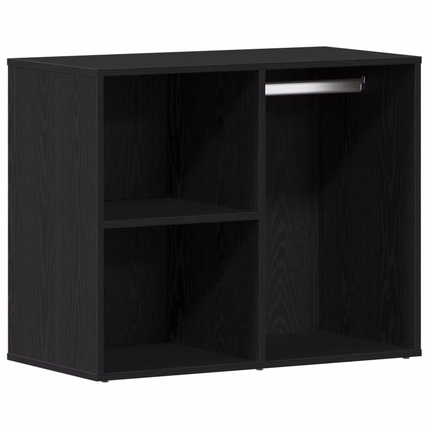 Berkfield Home Black Oak Cosmetic Cabinet, W/D/H: 80 x 40 x 65 cm – 2