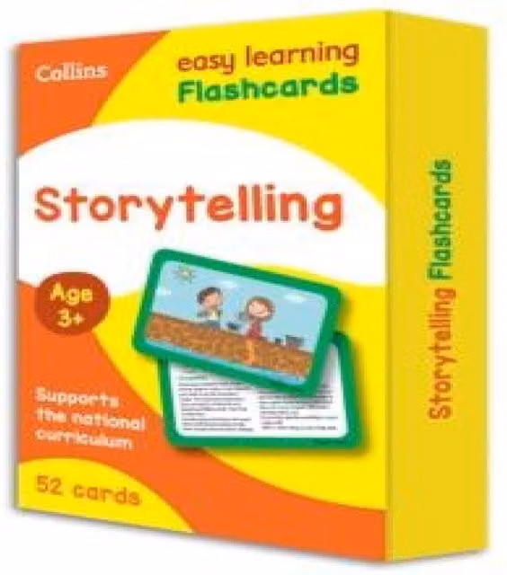 Collins Easy Learning Storytelling Flashcards Multicolour Paper Book