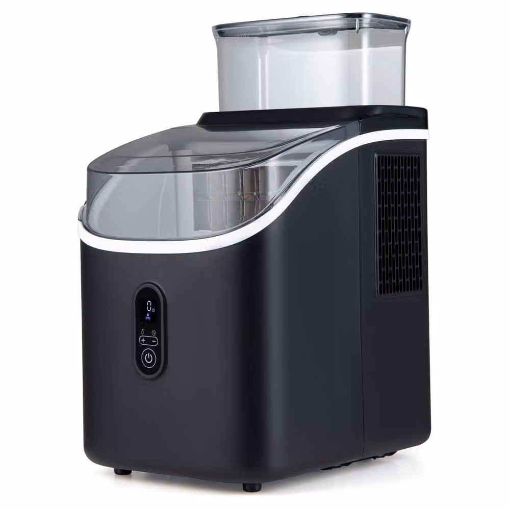 Costway Countertop Ice Cube Maker with External Water Tank in Black – 5
