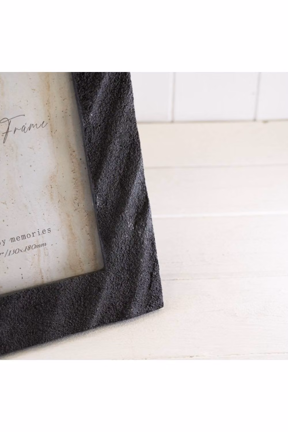 KDMD Timeless Black Sandy Textured Single Photo Frame for Tabletop Use – 2