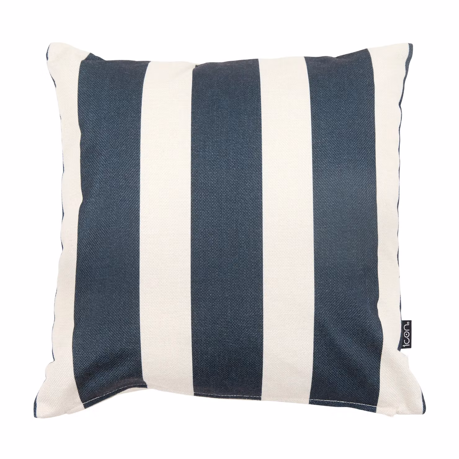icon Striped Waterproof Indoor and Outdoor Square Cushion in Green and Black, W/D/H: 43 x 43 x 43 cm – 2