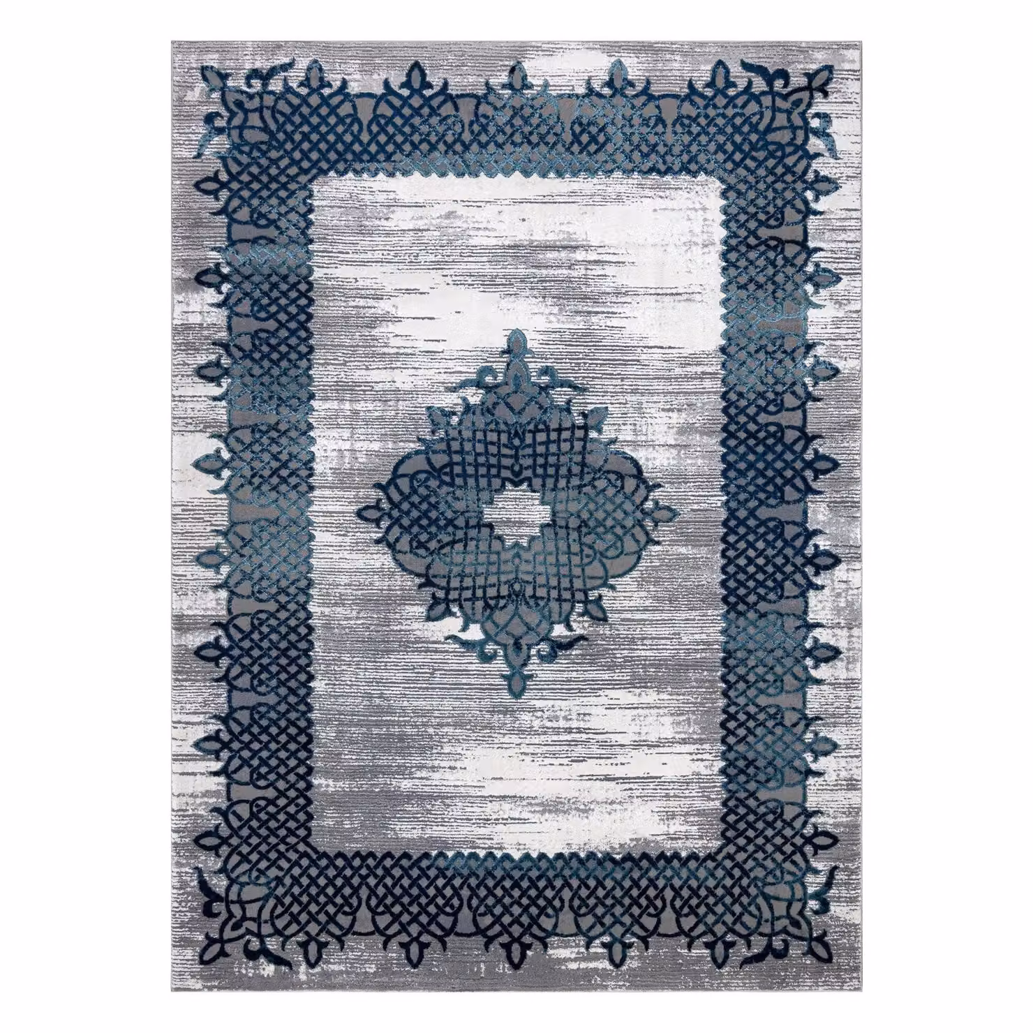 RugsX Core Oriental Rug in Blue, W: 160 cm, L: 220 cm – 3