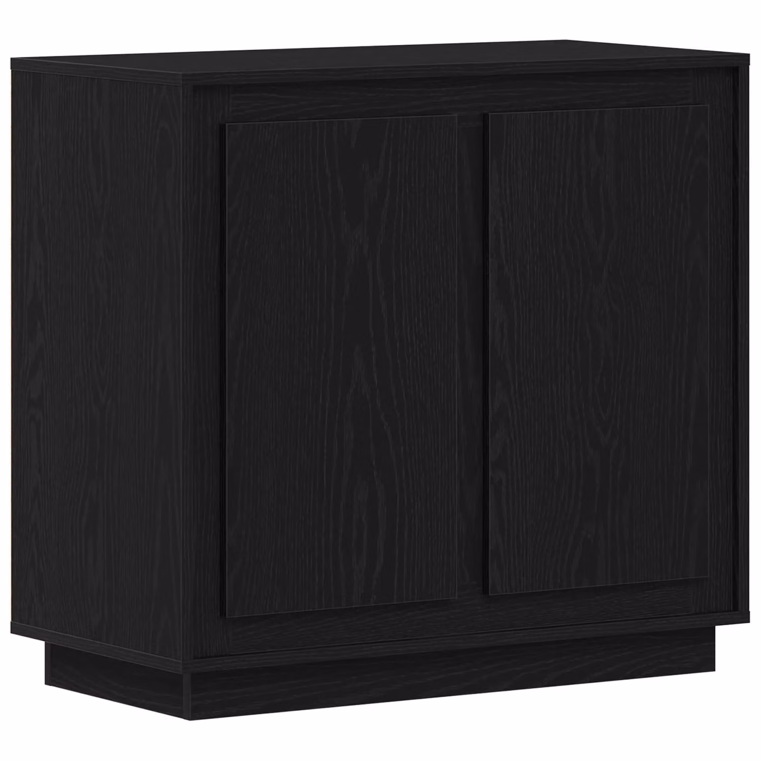 Berkfield Home Modern Black Oak Sideboard, W/D/H: 80 x 34 x 75 cm – 2