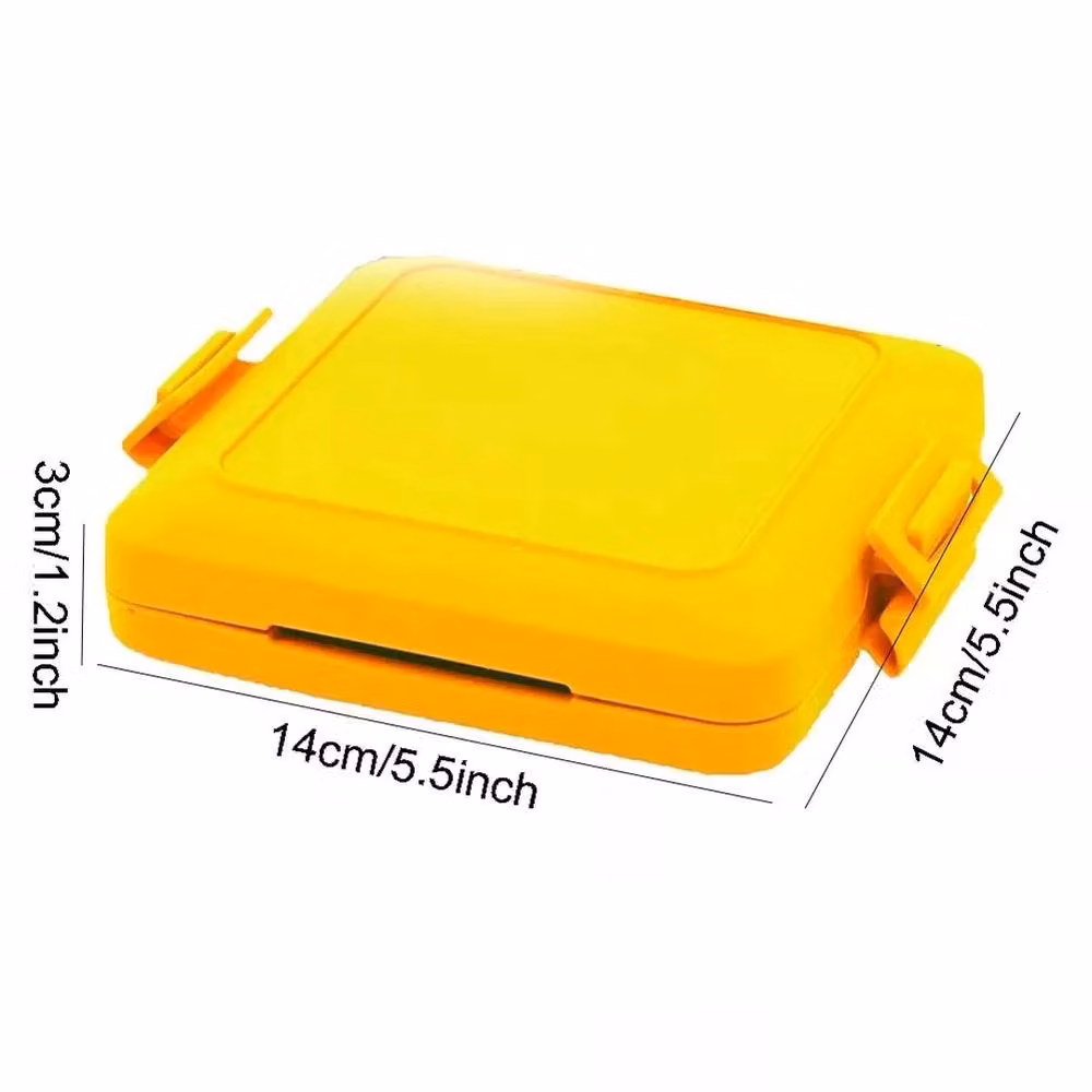 NESTLUNE Toastie Microwave Breakfast Toasted Sandwich Maker in Yellow – 2