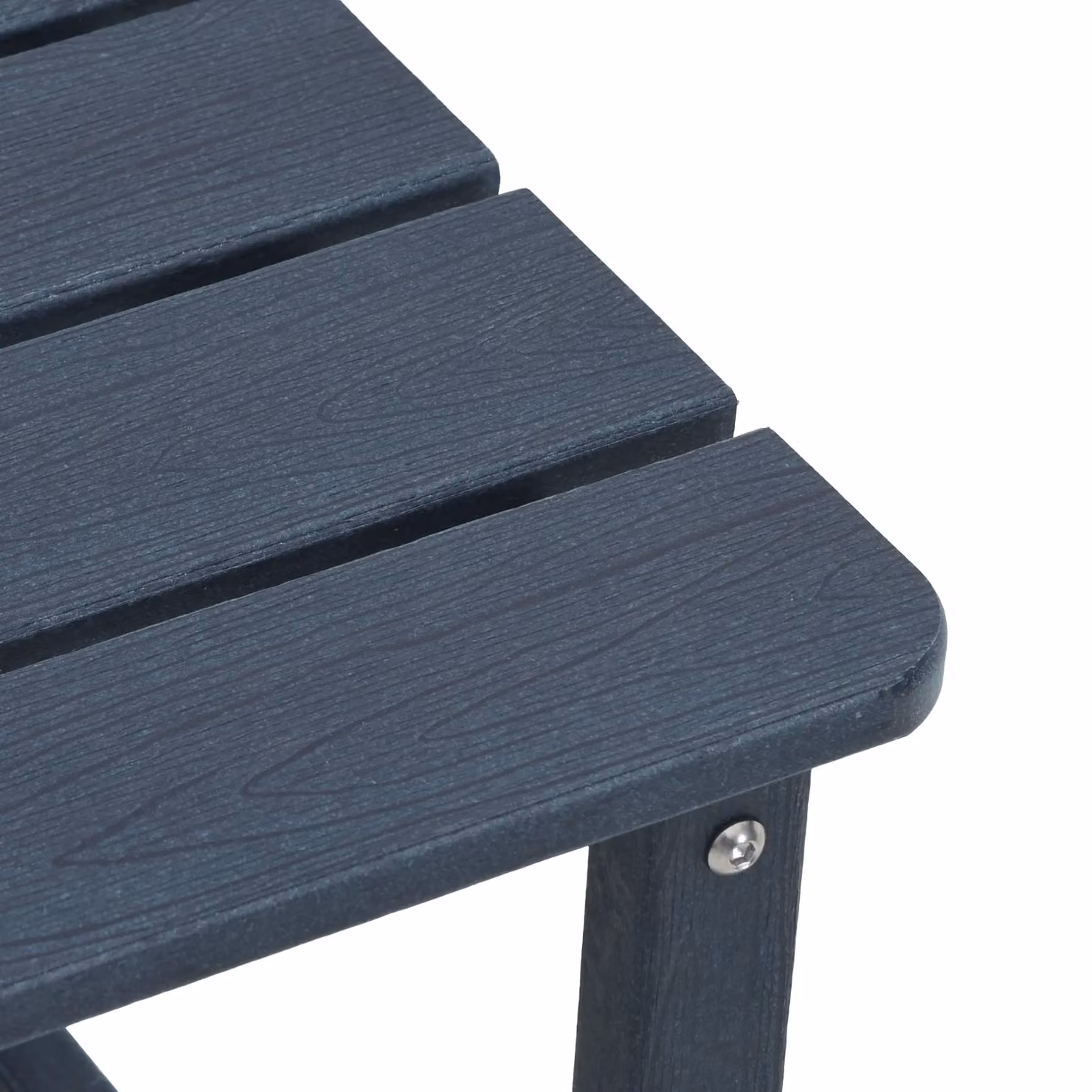 Berkfield Home Adirondack Side Table in Navy Blue, W/D/H: 38 x 38 x 46 cm – 5