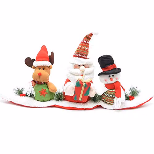 Shatchi 3 Teddy Set Multicolour Christmas Animatic Party Decorations – 1