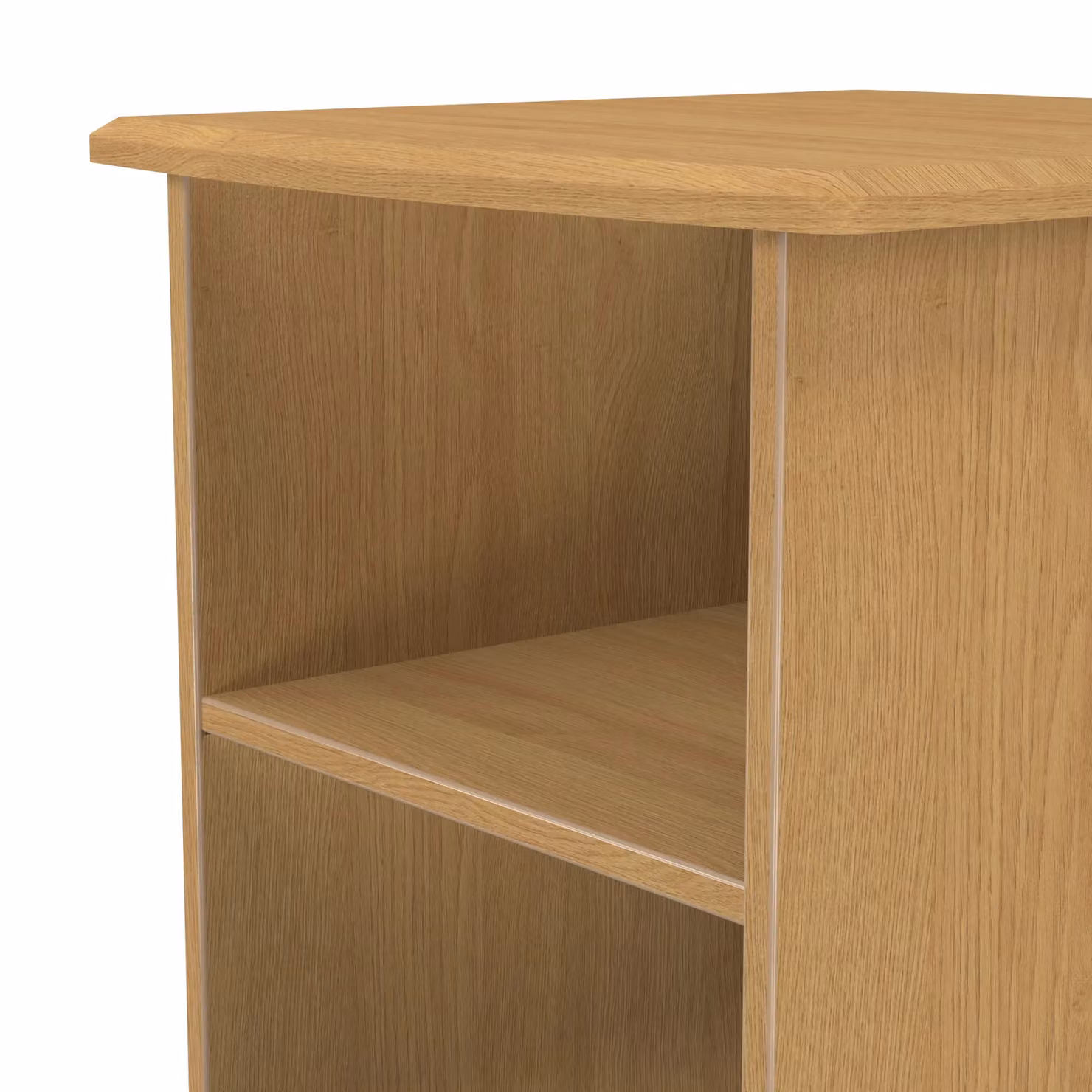 Ready Assembled 2 U Carlton Lamp Table in Brown – 3