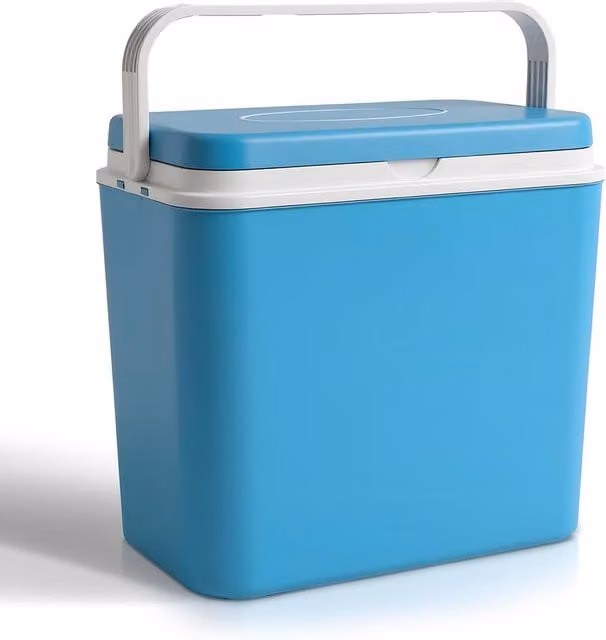 Tanness 24L Insulated Plastic Cool Box in Blue – 1
