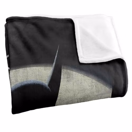 Warner Bros. Batman Caped Crusader Super Soft Fleece Throw Blanket, Multicolour, W: 91.44 cm x L: 147 cm – 2