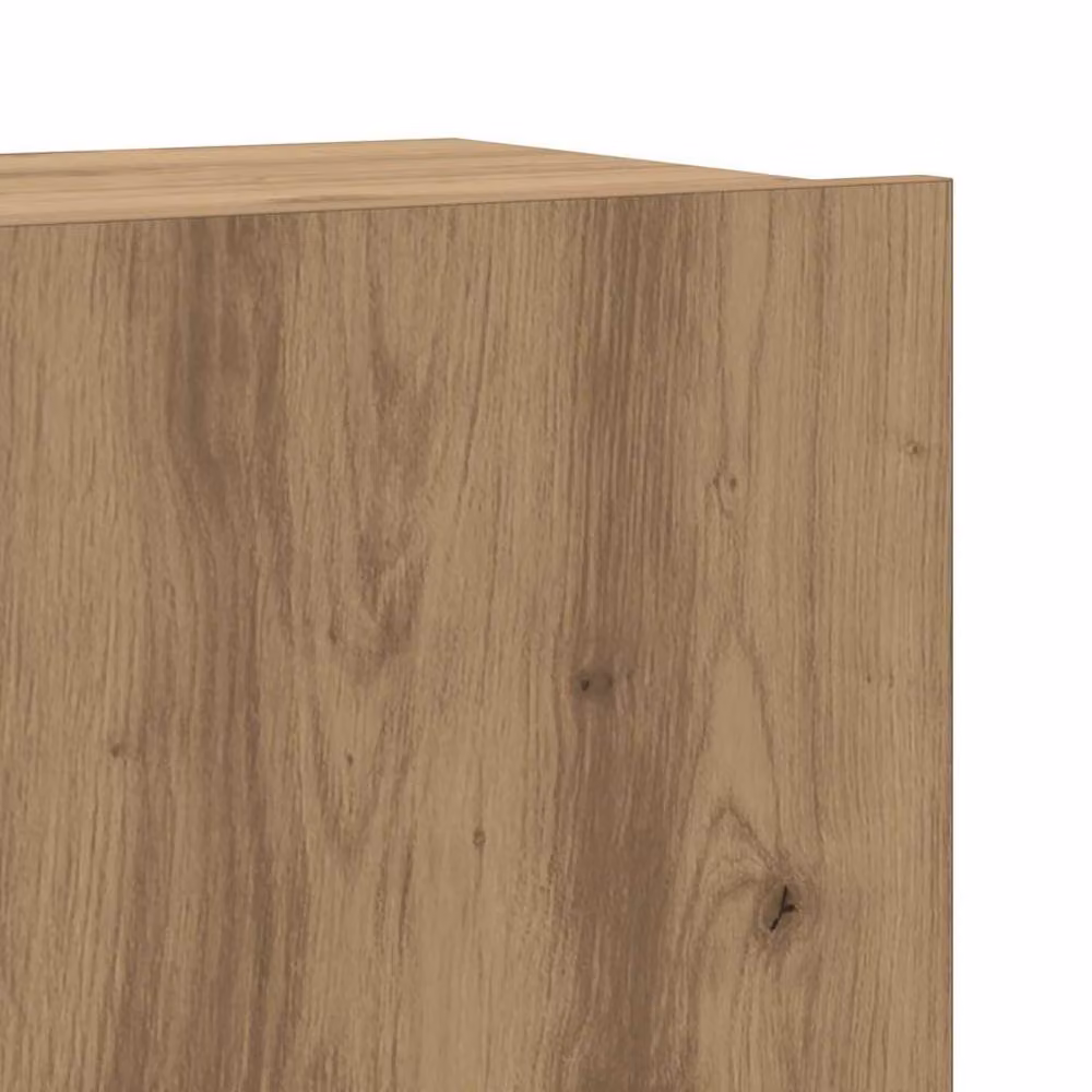 Berkfield Home Artisan Oak Wall Mounted TV Cabinets, 6 Piece Set in Brown – 4