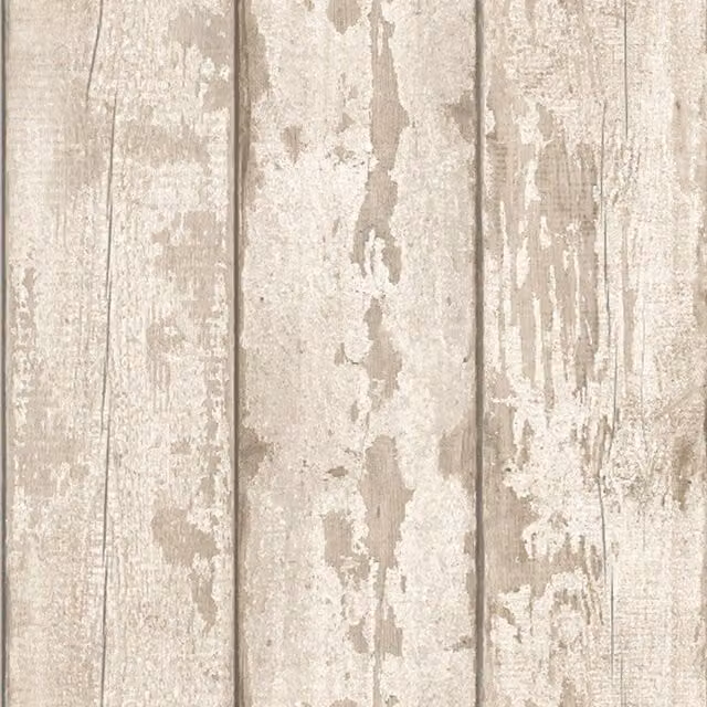 Arthouse Shabby Chic Nature Wallpaper in White, Cream and Beige