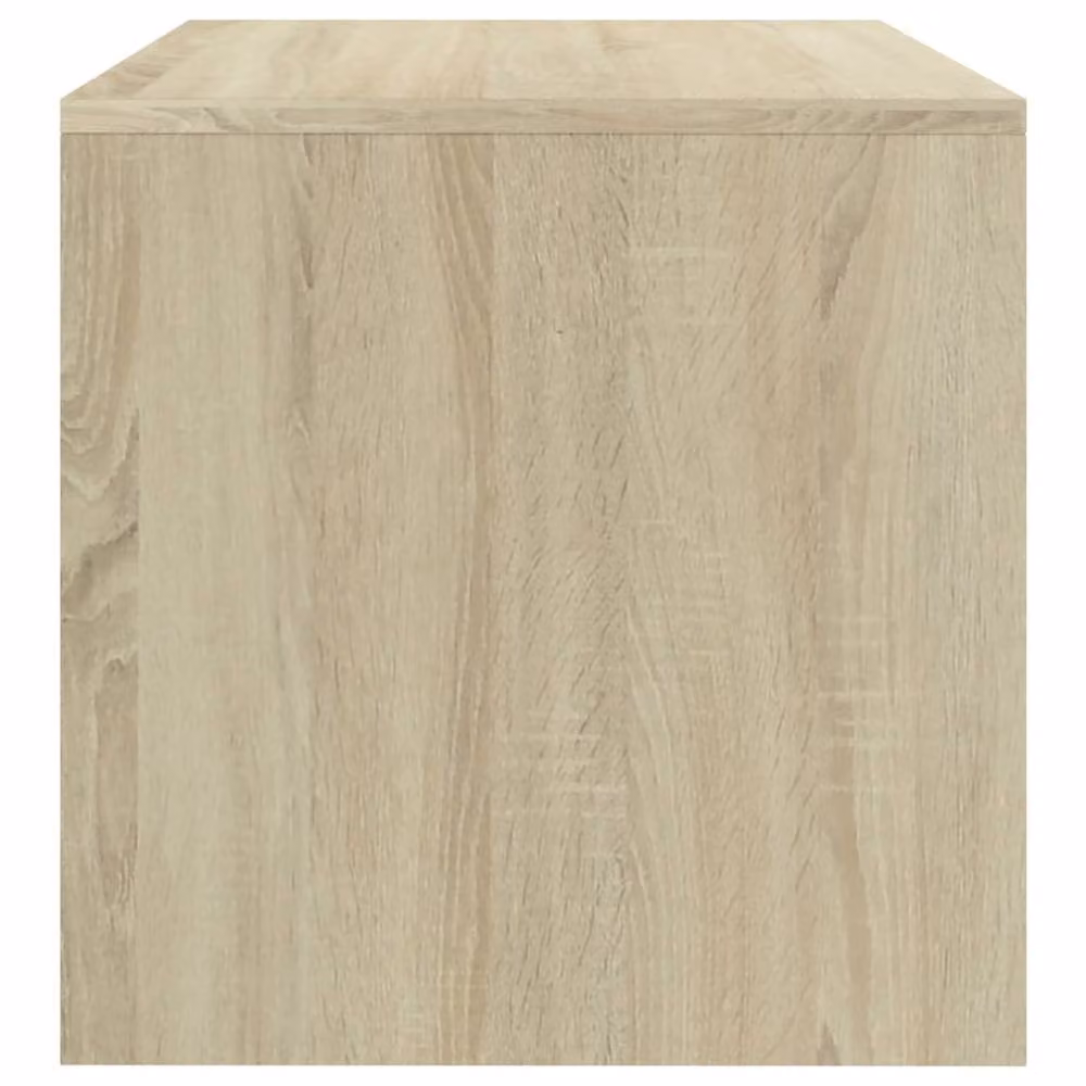 Berkfield Home Elegant Bedside Cabinets, 2 Piece Set in Sonoma Oak and Light Tan, W/D/H: 40 x 30 x 30 cm – 3