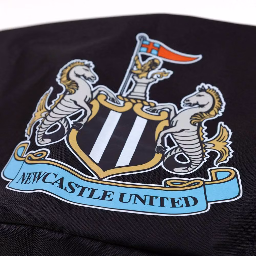 icon Official Newcastle United Water Repellent Bean Bag Chair in Black and White with Filling Included – 6