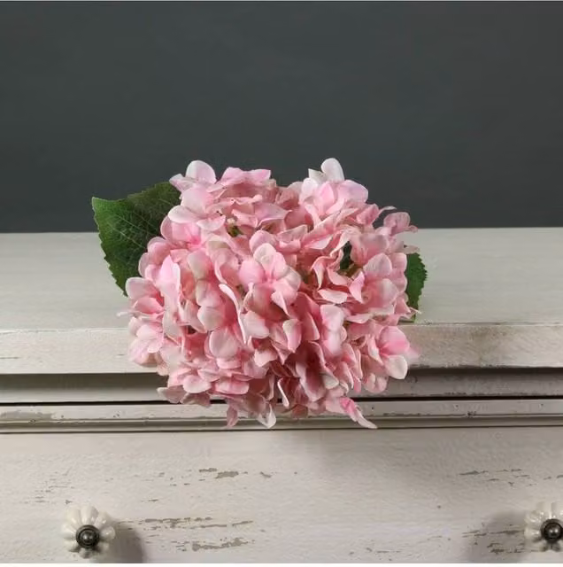 KDMD Tintagel Light Pink Artificial Hydrangea Flowers