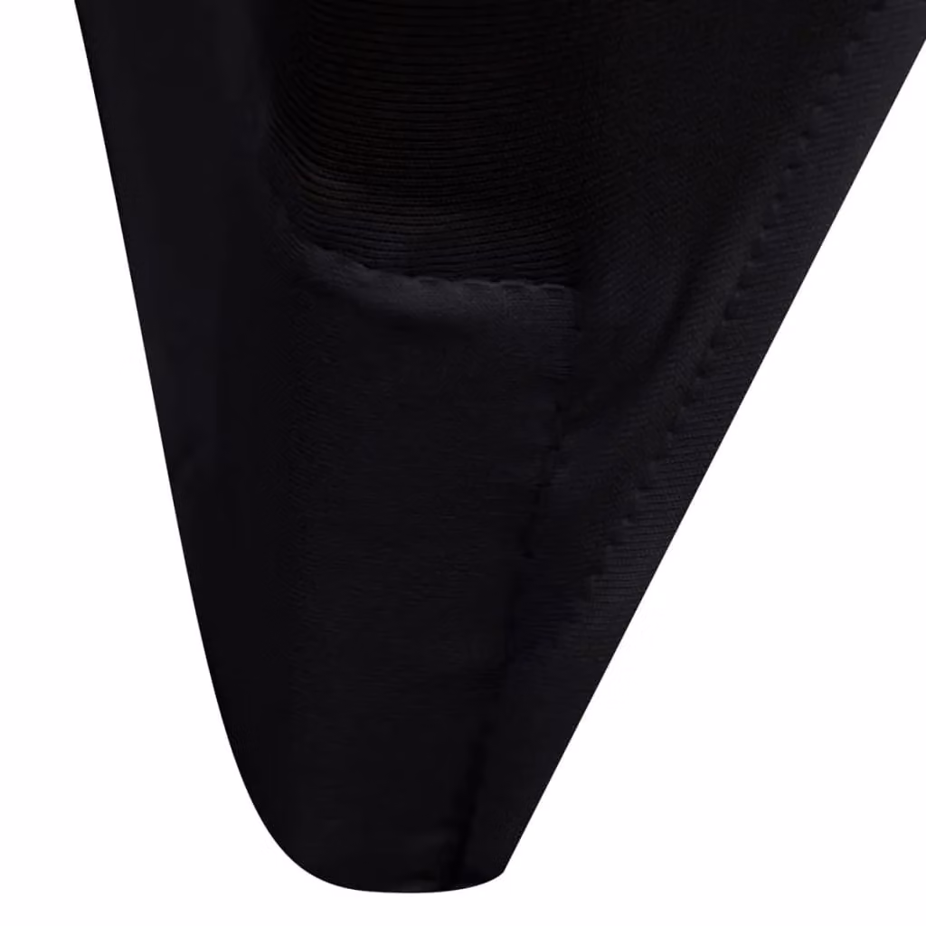 Berkfield Home Stretch Dining Chair Covers, Black, 6 Pack – 4