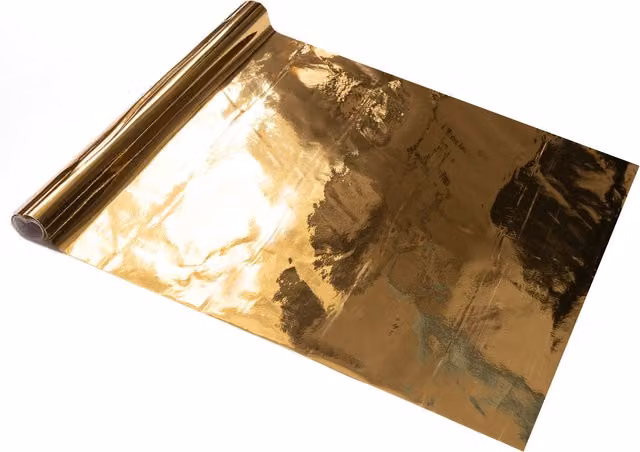 dc fix Glossy Gold Self Adhesive Vinyl Wrap, W: 45 cm, L: 10 m