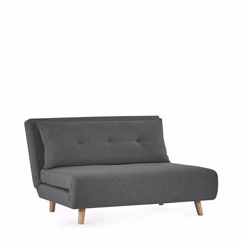 Julian Bowen Rowan Grey Fabric Upholstered Chair Bed – 2
