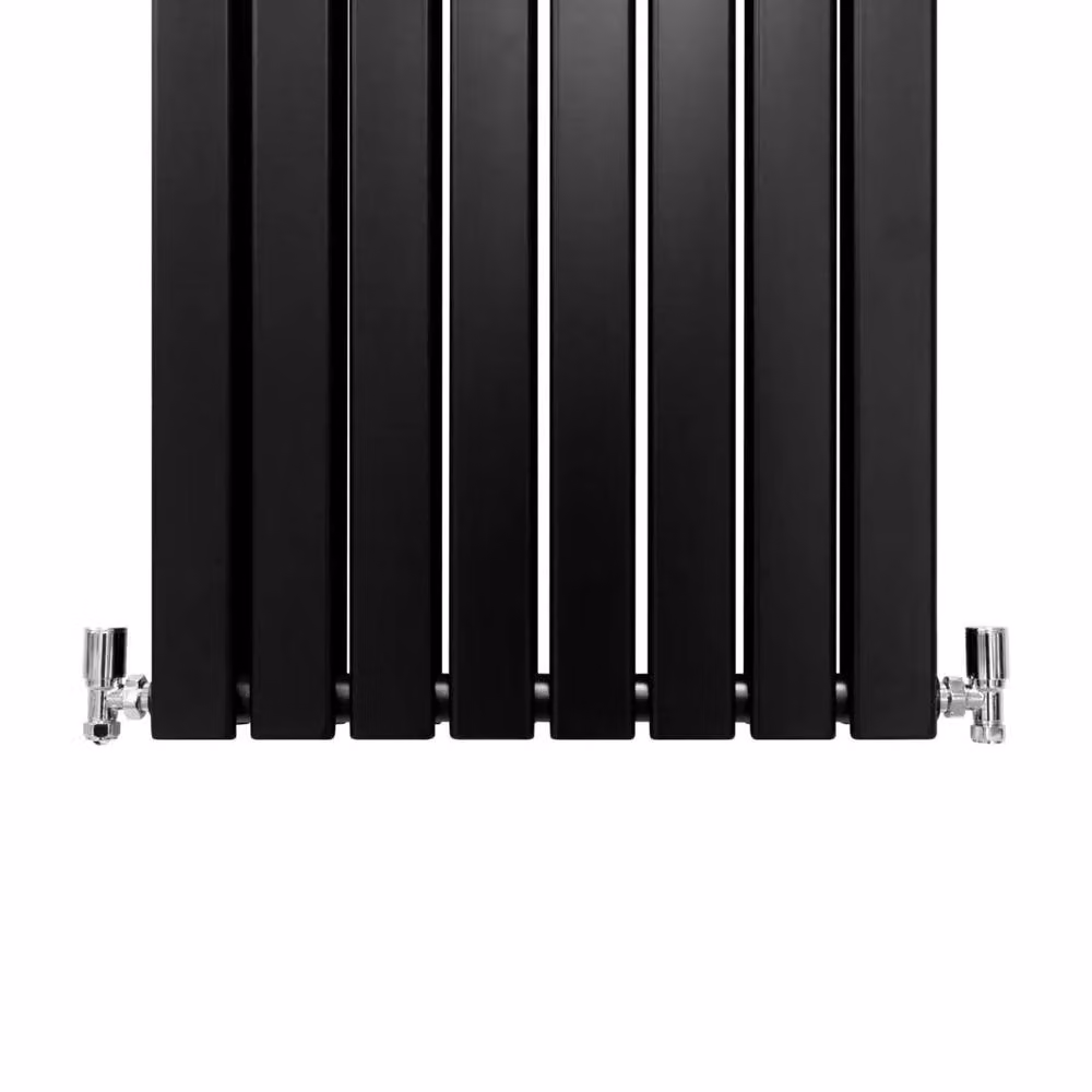 Monstershop Designer Flat Panel Steel Radiator in Black, W/H: 180 x 56 cm – 4