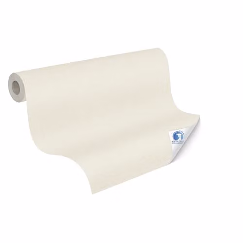 Livingwalls DESIGNDROP Plain Non-Woven Wallpaper in Beige, W: 0.53 m, L: 10.05 m – 1