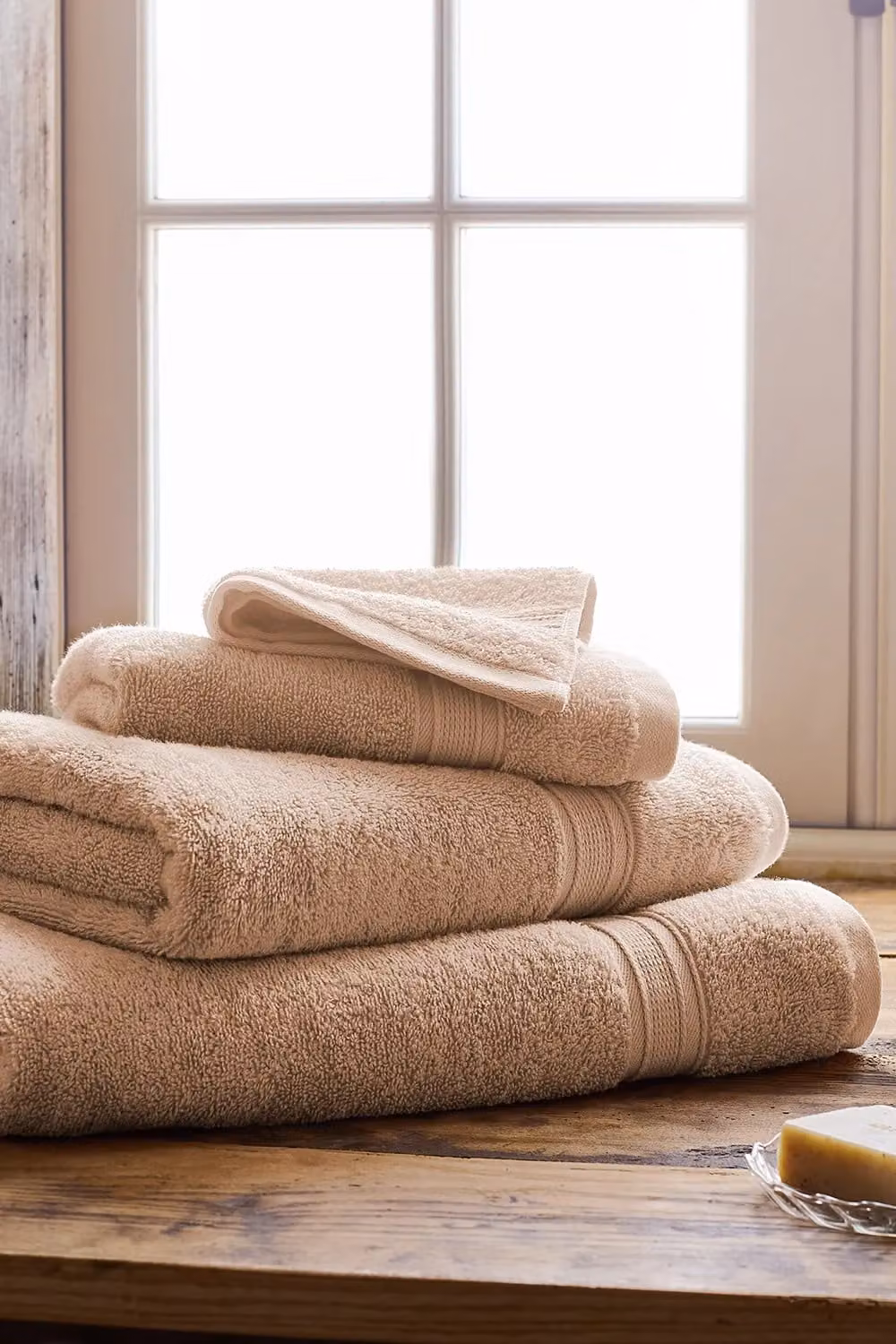 CHRISTY Serene 8 Piece Combed Cotton Towel Bale in Beige – 2