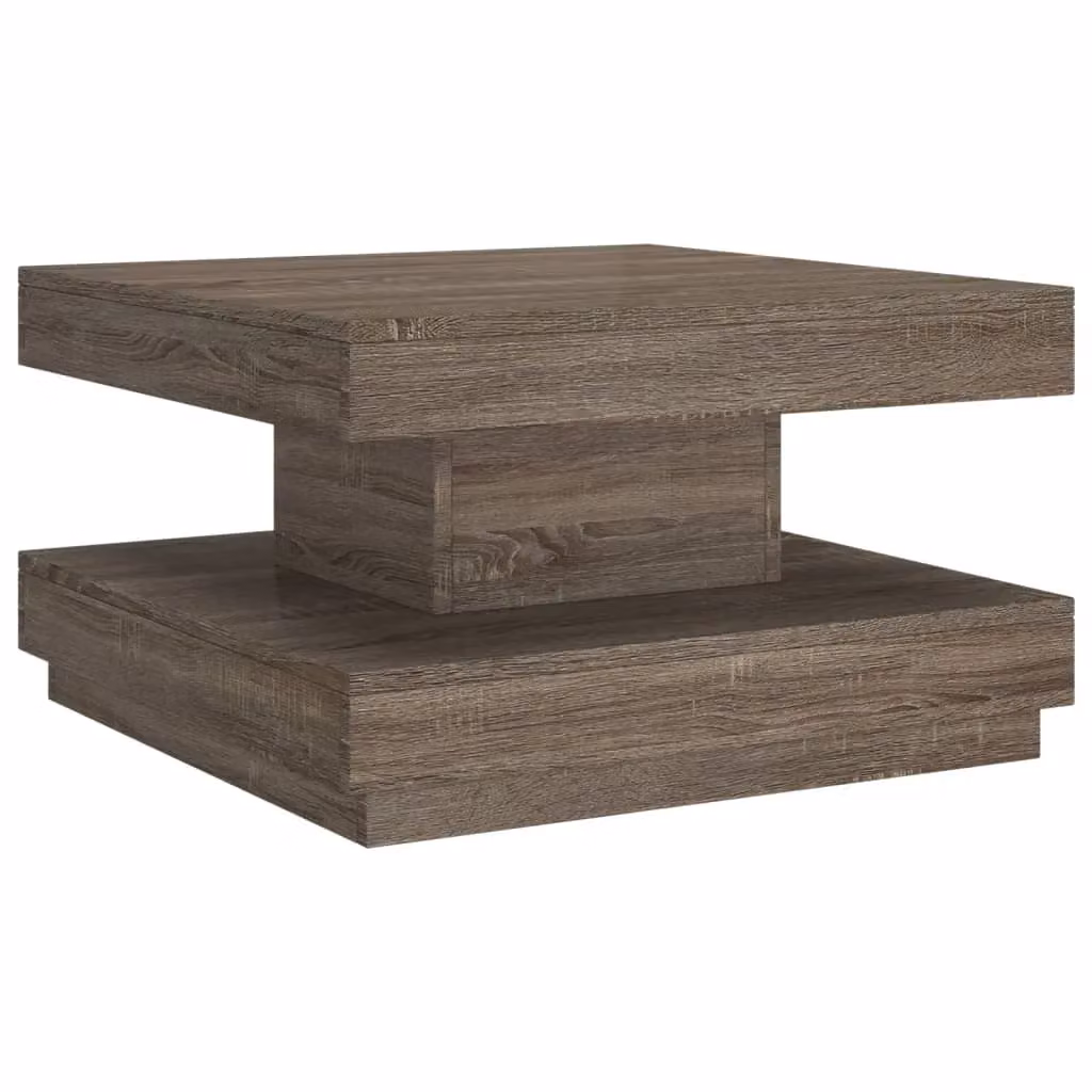 Berkfield Home Grey MDF Square Coffee Table W/D/H: 60 x 60 x 35 cm – 2