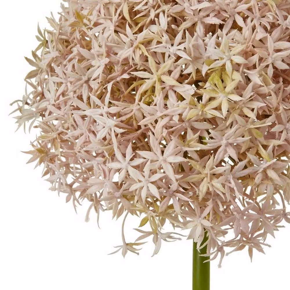 Lemon Pavilion Purple Giant Allium Single Stem Plastic Flower, W/D/H: 21 x 21 x 90 cm – 2