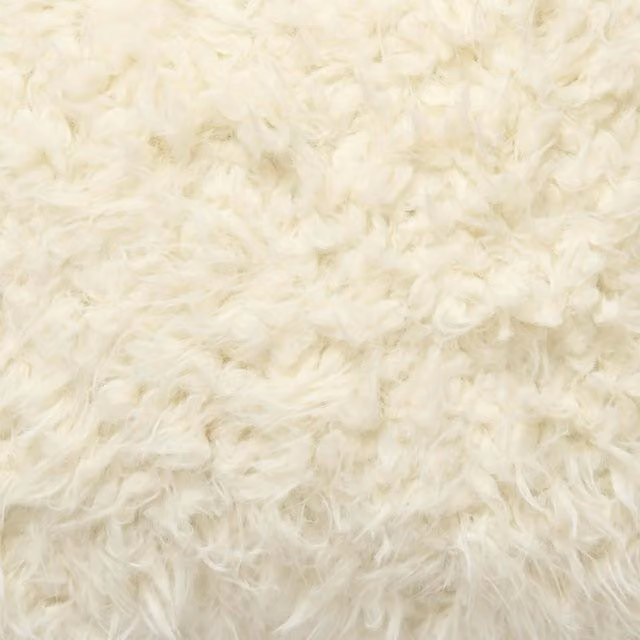 OHS Sofia Faux Fur Cushion Covers in White