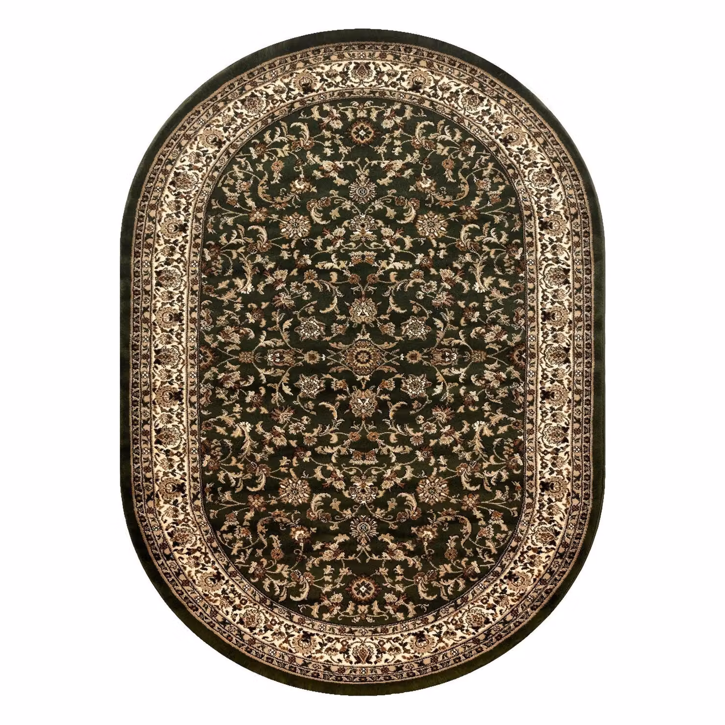RugsX Royal Oriental Rug in Green, W: 100 cm, L: 180 cm – 2