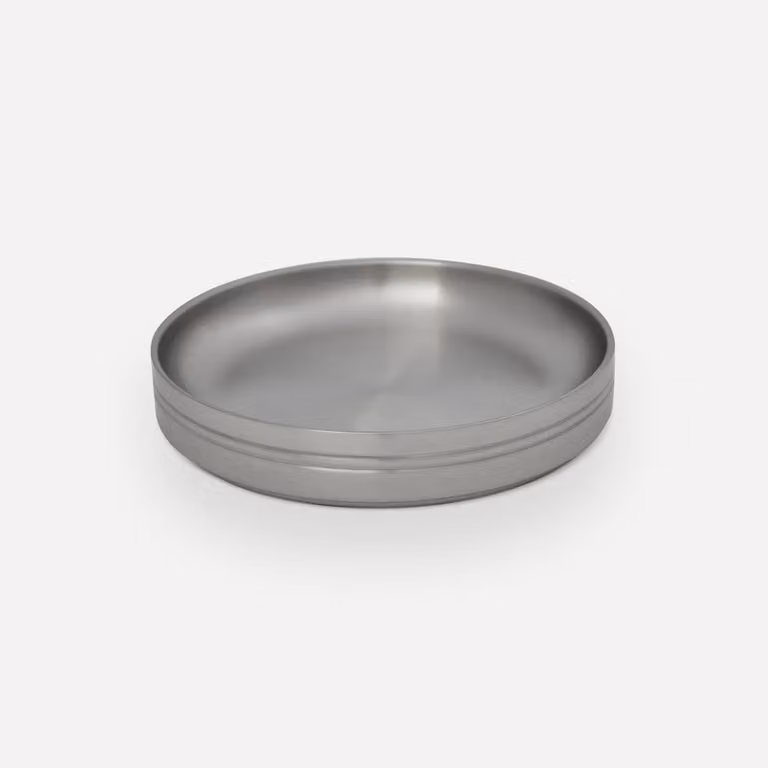 Service Projects Stainless Steel Pasta Bowls, Set of 2, Silver