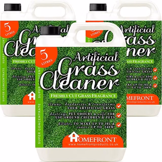 Homefront Artificial Grass Cleaner in Fresh Cut Grass Fragrance, Green, 15 kg