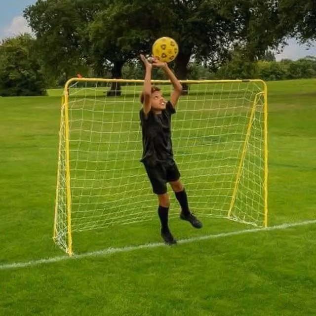Kickmaster Premier 6ft Goal in Yellow