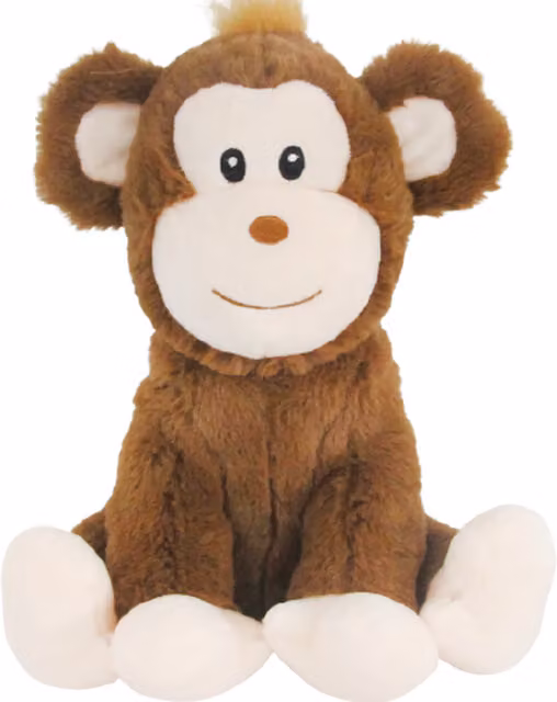 B Living Brown Plush Wild Animal Soft Toy, Height: 25.4 cm
