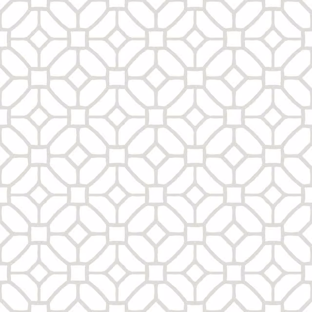 Floor Pops Pack of 10 Self Adhesive Geometric Vinyl Floor Tiles in Grey and White