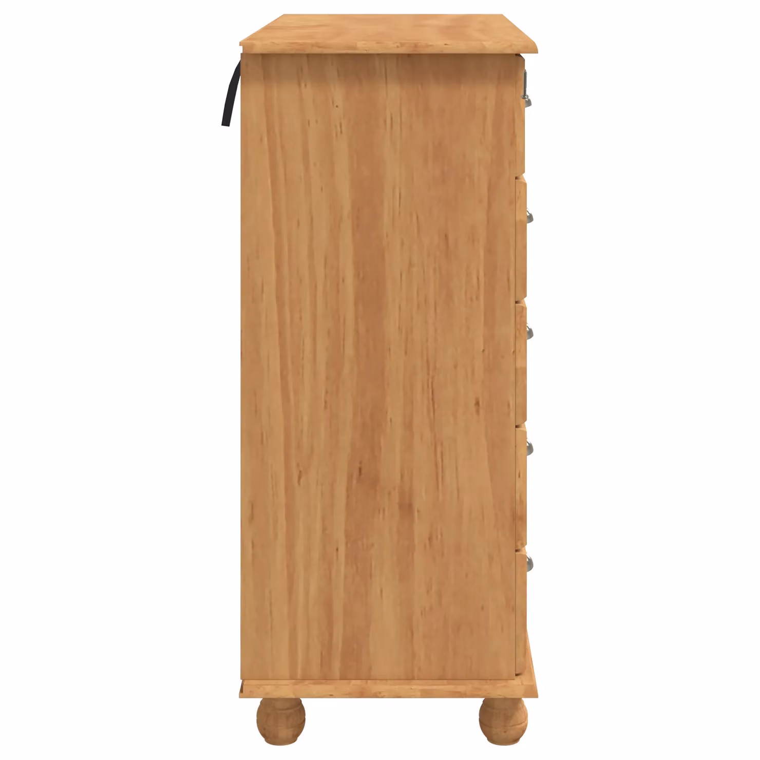 Berkfield Home ASKIM Chest of Drawers in Brown Solid Wood Pine, W/D/H: 91 x 40 x 95.5 cm – 3
