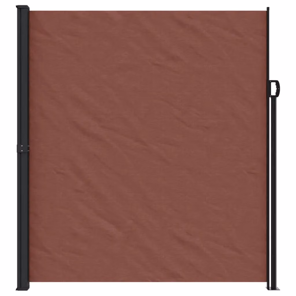 Berkfield Home Retractable Side Awning in Brown, W/H: 600 x 220 cm – 2