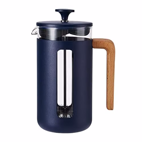 La Cafetiere Pisa 8-Cup French Press Coffee Maker, 0.95 l, Blue