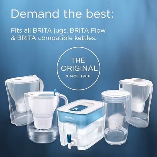 Brita MAXTRA PRO Limescale Expert Water Filter Cartridge 6 Pack, White – 6