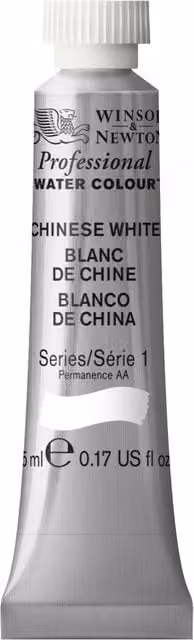 Winsor and Newton Professional Chinese White Watercolour Paint, 5ml