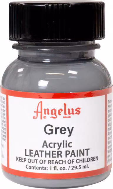 Angelus Acrylic Leather Paint Standard Colour Grey 29.57 ml