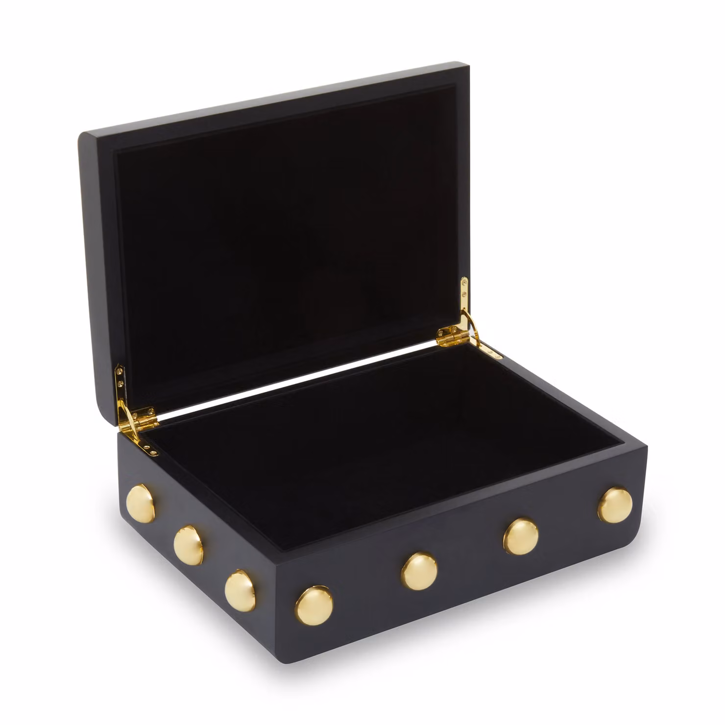 Orsina Frida Large Black and Gold Trinket Box – 2