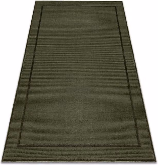 RugsX Aura Geometric Modern Rectangular Rug in Green, W: 180 cm, D: 270 cm