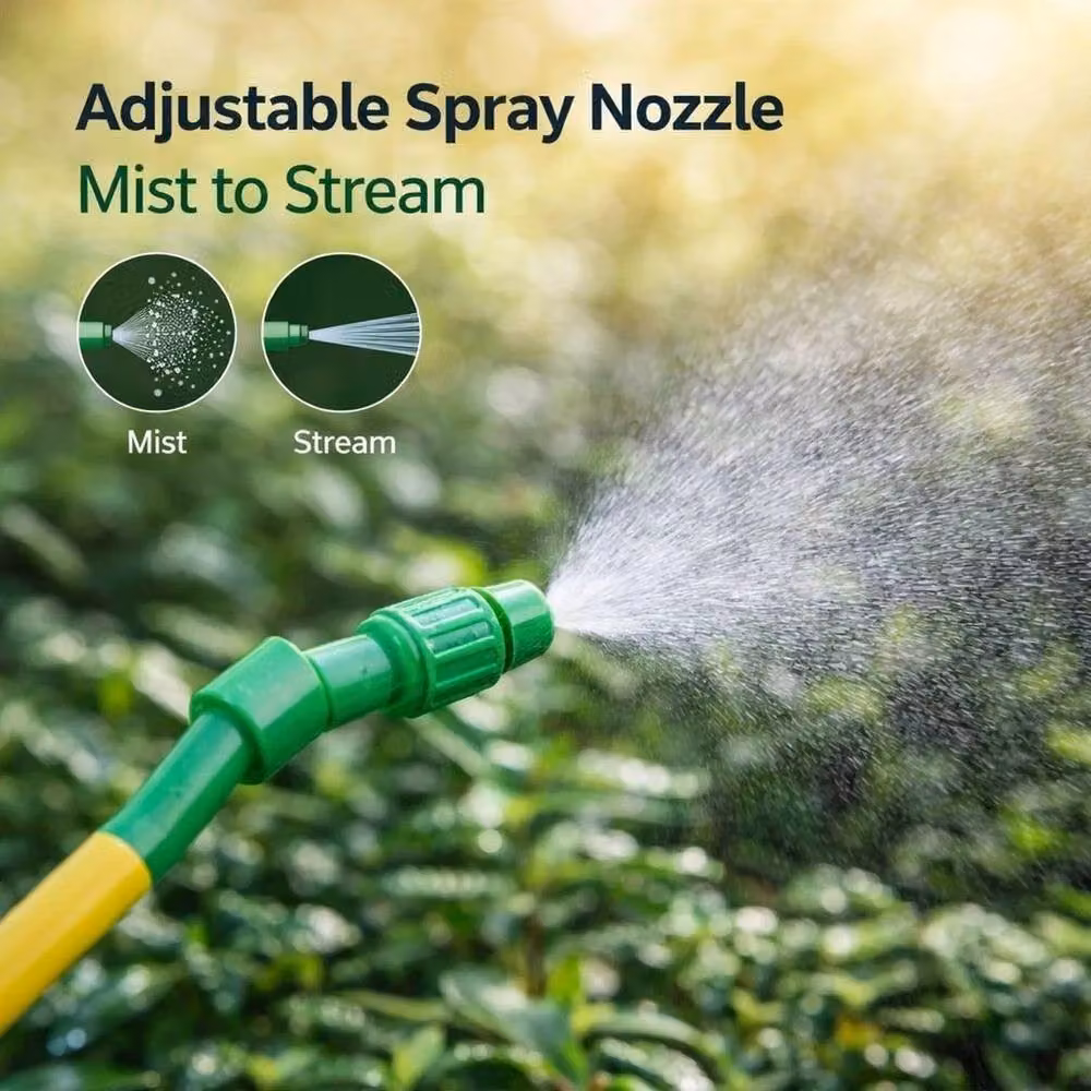 Spetlek 5L Manual Garden Pressure Sprayer Pump Bottle in White – 4
